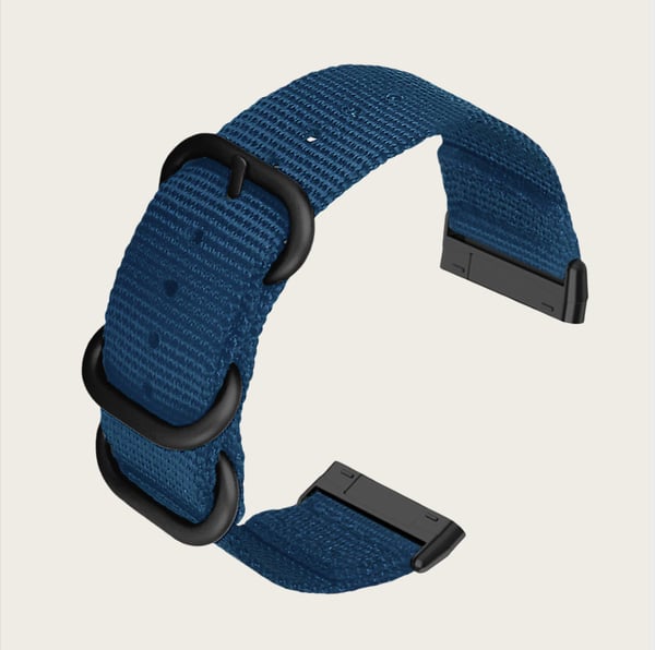 Nailonranneke Fitbit Versa 3/Senselle Blue