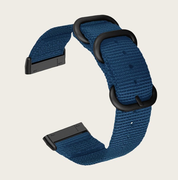 Nailonranneke Fitbit Versa 3/Senselle Blue