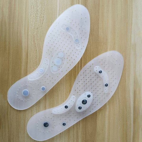 Magneettiset pohjalliset miehille ja naisille - Akupunktiohieronta-kenkäpohjallinen S