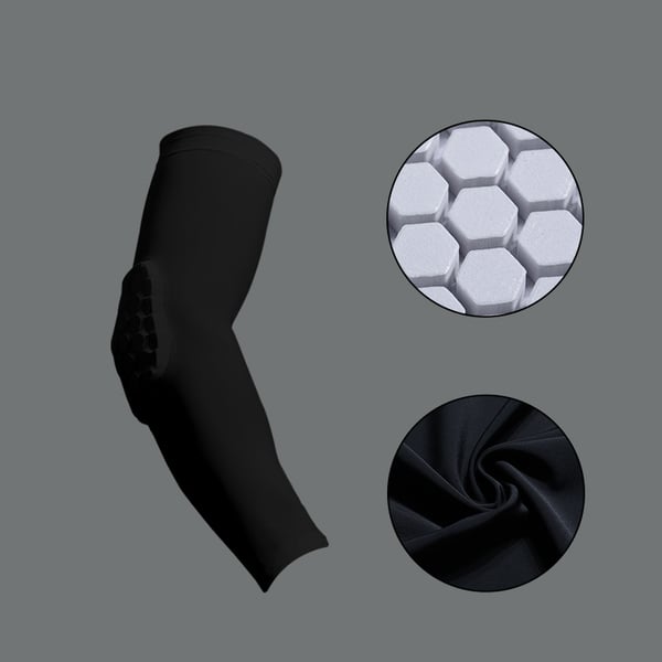 2 kpl urheilukyynärpäätuki Black M