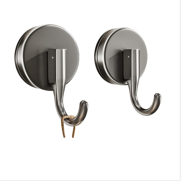 3-pack spårfria sugproppskrokar Grey