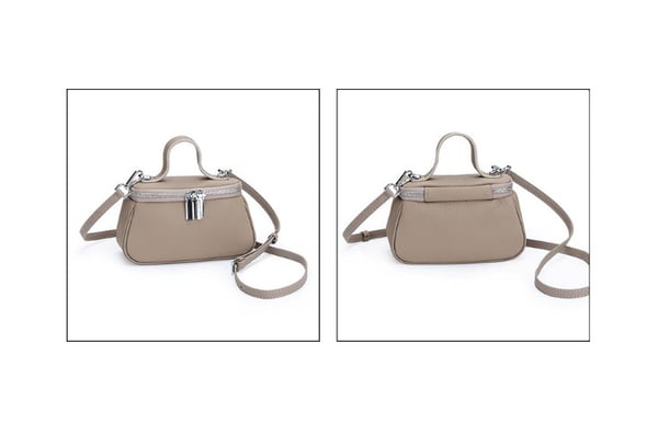 Chic Mini Crossbody Taske til Kvinder Grey