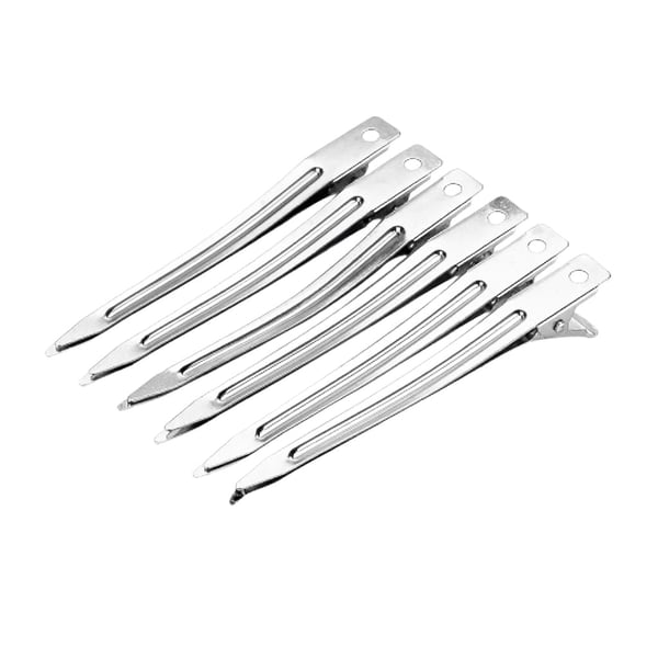 Suuret metalliset hiuspidikkeet, salonkimuotoilevat pidikkeet, 10 kpl