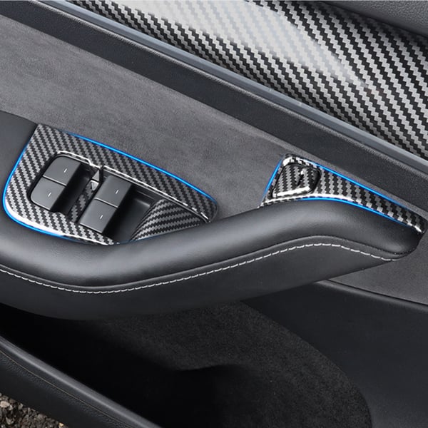 Tesla Model 3/Y vinduesløftepanel trimsæt (14 stk.)