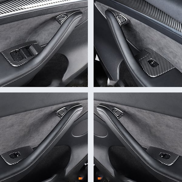 Tesla Model 3/Y vinduesløftepanel trimsæt (14 stk.)