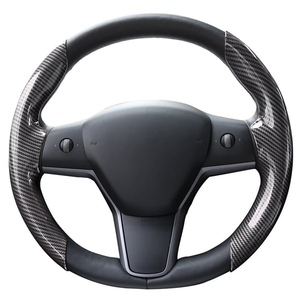 Rattrekk i karbonfiber til Tesla Model 3/Y - 38 cm