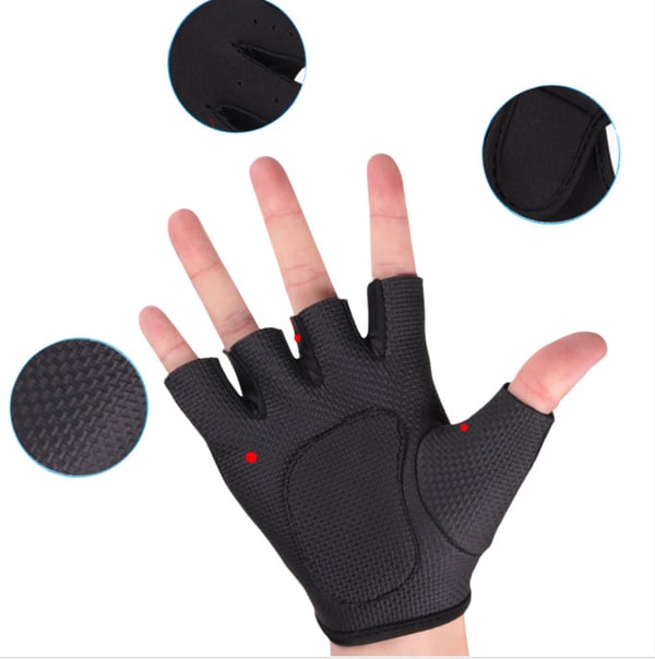 Sportshandskar för män och kvinnor Black XL