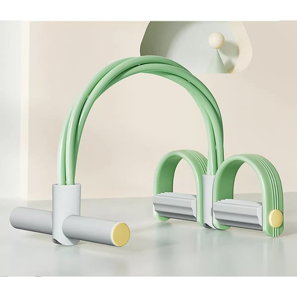 Fodpedal Træningsbånd (6-Rørs Design) Green
