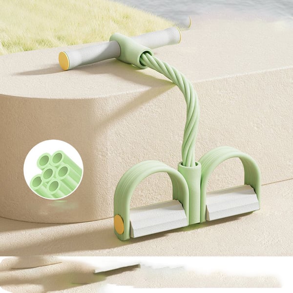 Fodpedal Træningsbånd (6-Rørs Design) Green