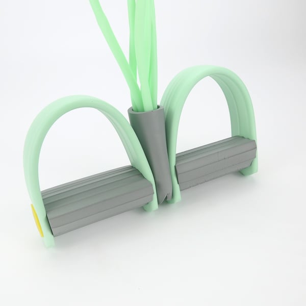 Fodpedal Træningsbånd (6-Rørs Design) Green