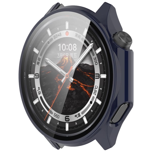 OnePlus Watch 3 & OPPO Watch X2 -kotelo näytönsuojalla Blue