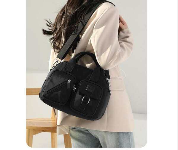 Alsidig Crossbody Skuldertaske til Kvinder Black