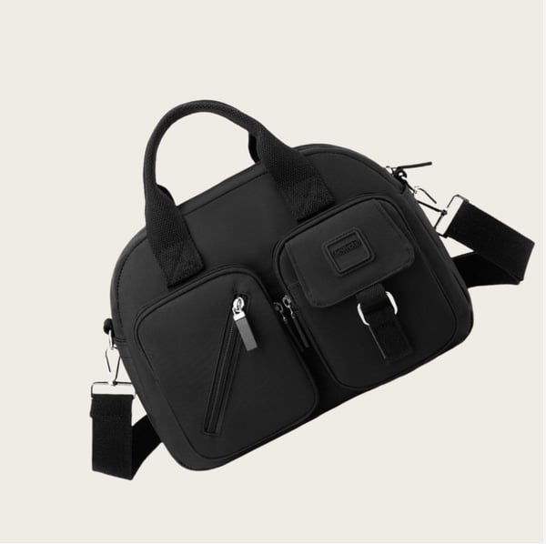 Alsidig Crossbody Skuldertaske til Kvinder Black