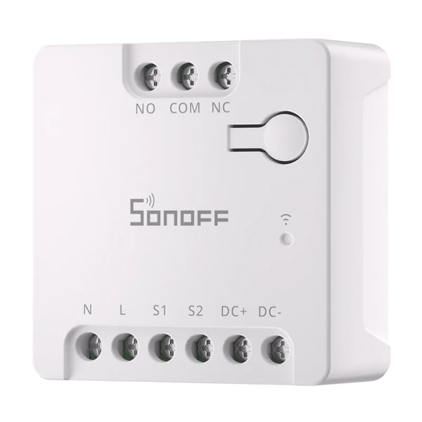 SONOFF MINI-D Smart WiFi Matter Switch (AC/DC 12-48V, tørr kontakt)
