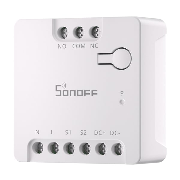 SONOFF MINI-D Smart WiFi Matter Switch (AC/DC 12-48V, tørr kontakt)