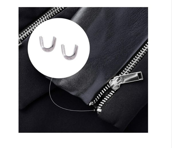 60 stk. lynlåsreparationssæt, udskiftning af metal lynlåsskydere (størrelse 3, 5, 8, 10)
