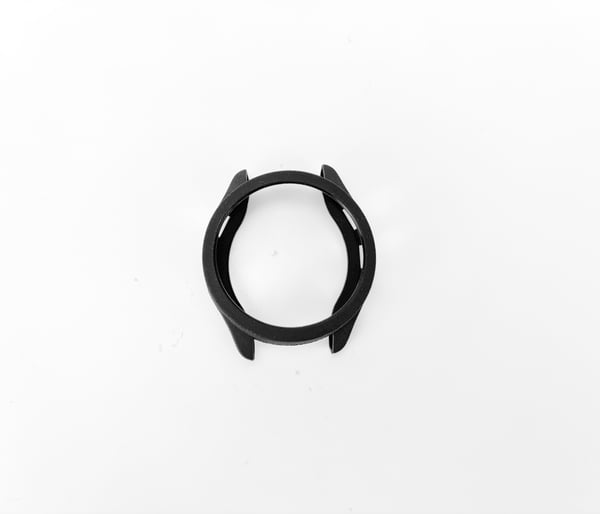Garmin Forerunner 965 Urkasse - Sort Lædertekstur TPU Cover
