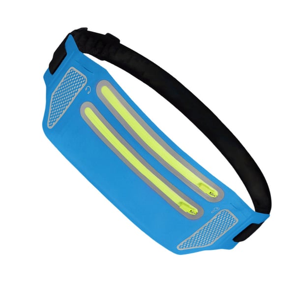 Ultra-Slim Running Belt Waist Pack for Phones Blue