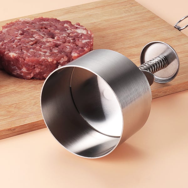 Hamburgerpresse i 304 rustfritt stål 11 cm
