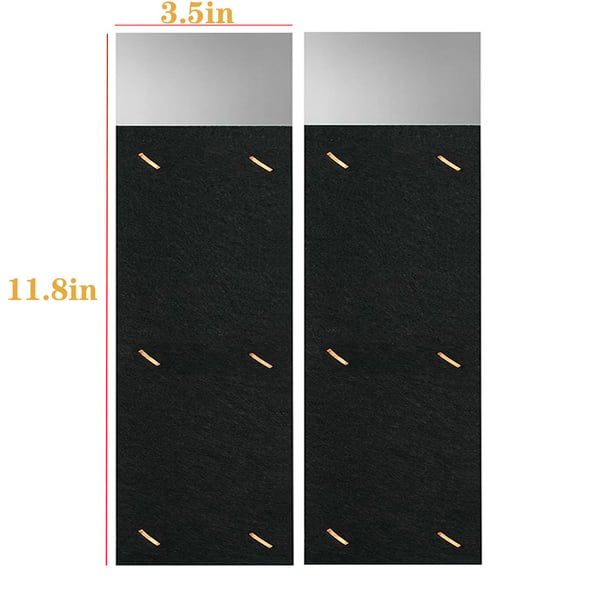 2PCS Avloppsrörsljuddämpare S