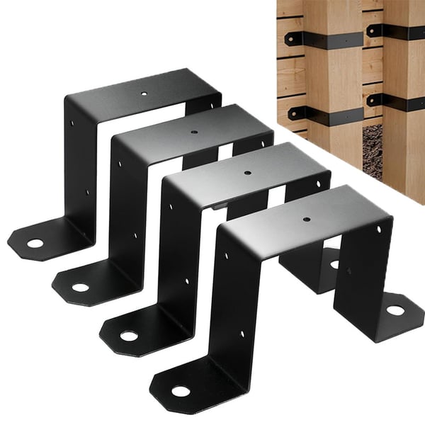 Heavy Duty Fence Post Bracket for Deck Support