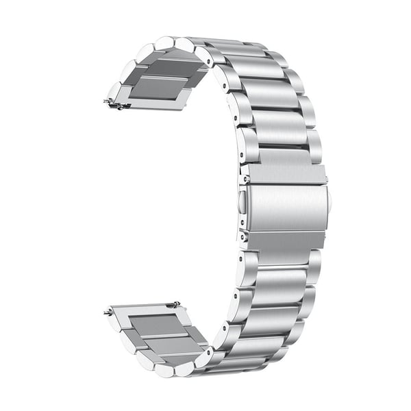 Klokkereim i rustfritt stål – komfortabel og sikker passform Silver 22 mm