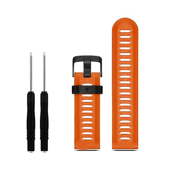 Armband för Garmin Fenix 3 HR/6X GPS/5X Sapphire/Descent MK1 Orange