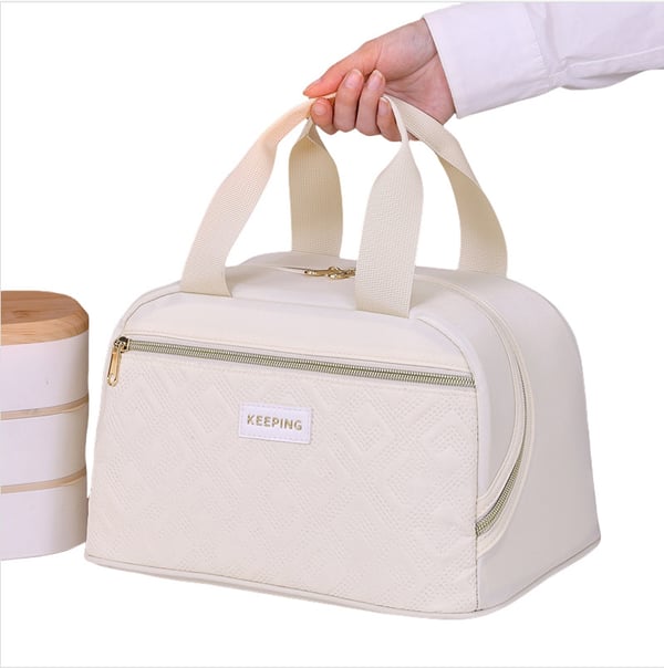 Isolerad lunchväska för arbete Beige
