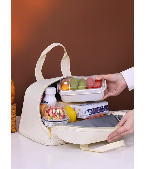 Isolerad lunchväska för arbete Beige
