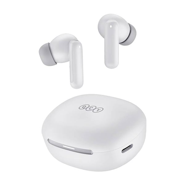 TWS QCY MeloBuds HT16-hodetelefoner (hvite)