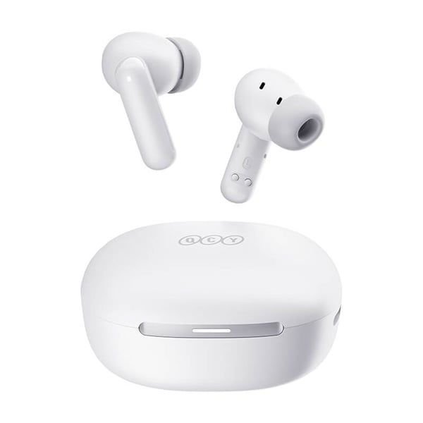 TWS QCY MeloBuds HT16-hodetelefoner (hvite)