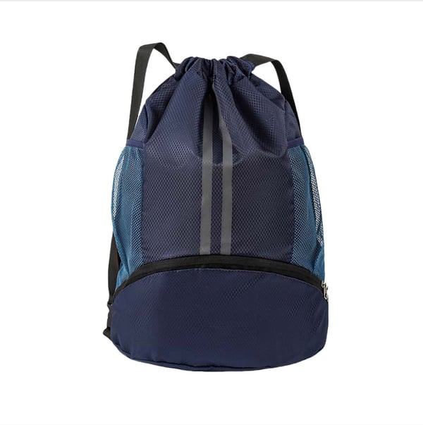 Suuri tilava koripalloreppu kengälokerolla NavyBlue