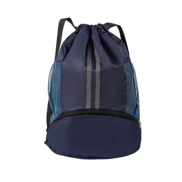 Suuri tilava koripalloreppu kengälokerolla NavyBlue
