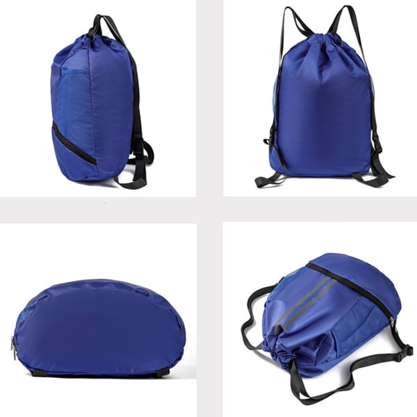 Suuri tilava koripalloreppu kengälokerolla NavyBlue
