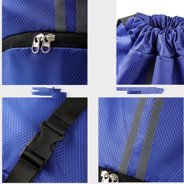 Suuri tilava koripalloreppu kengälokerolla Blue
