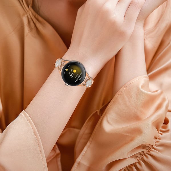 Cloverlink-ketju Google Pixel Watchille PinkGold