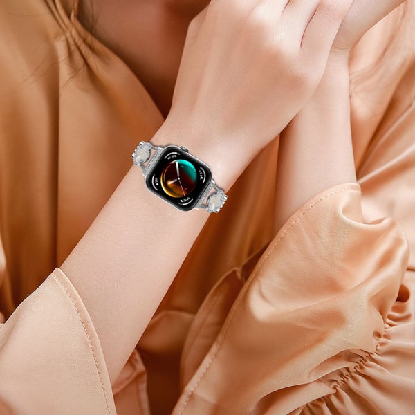 Huawei Fit 3 Clover -ketjuhihna Silver