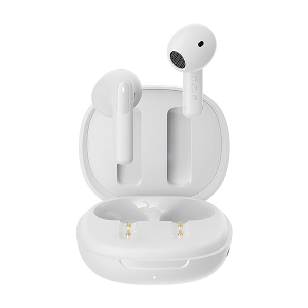 TWS QCY Ailybuds E20 HT13-hodetelefoner (hvite)