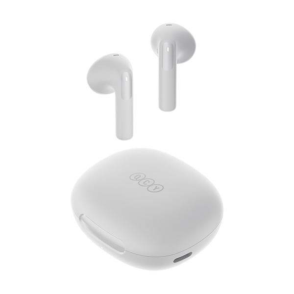 TWS QCY Ailybuds E20 HT13-hodetelefoner (hvite)