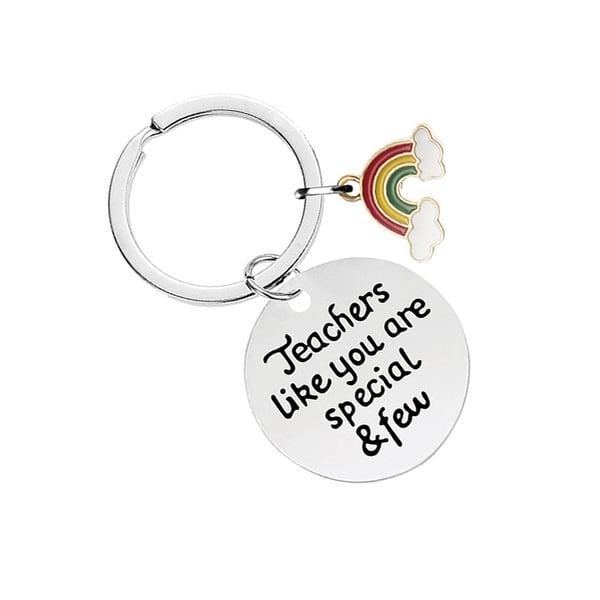Rainbow Epoxy -ruostumattomasta teräksestä valmistettu avaimenperä CHY029