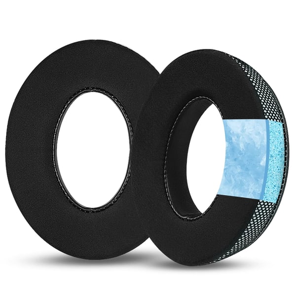 Utskiftbare øreputer for Bose QC35 QC45 QC25 - Avkjølende og komfortable Blue