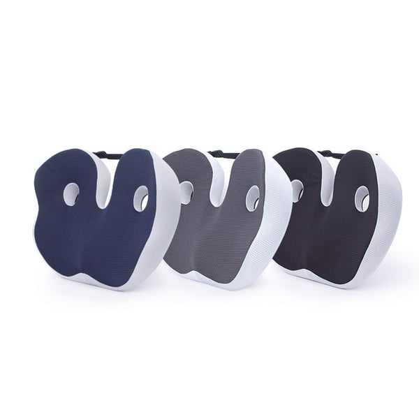 Ergonomisk sædehynde med memory foam DarkGrey