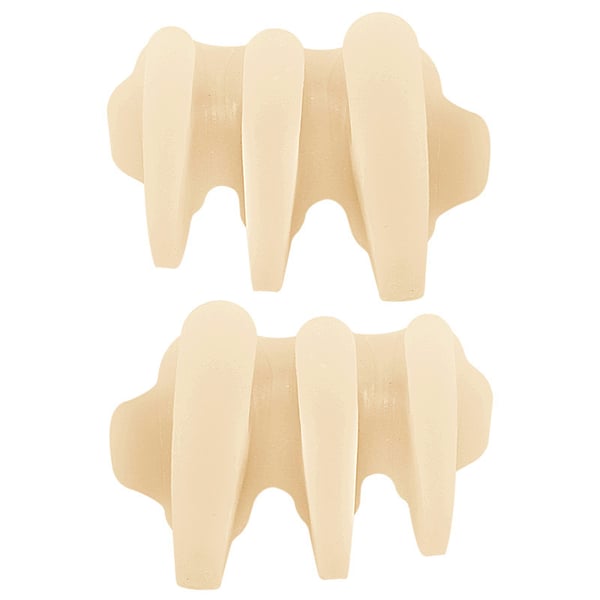 Tre-huls tåseparator Beige
