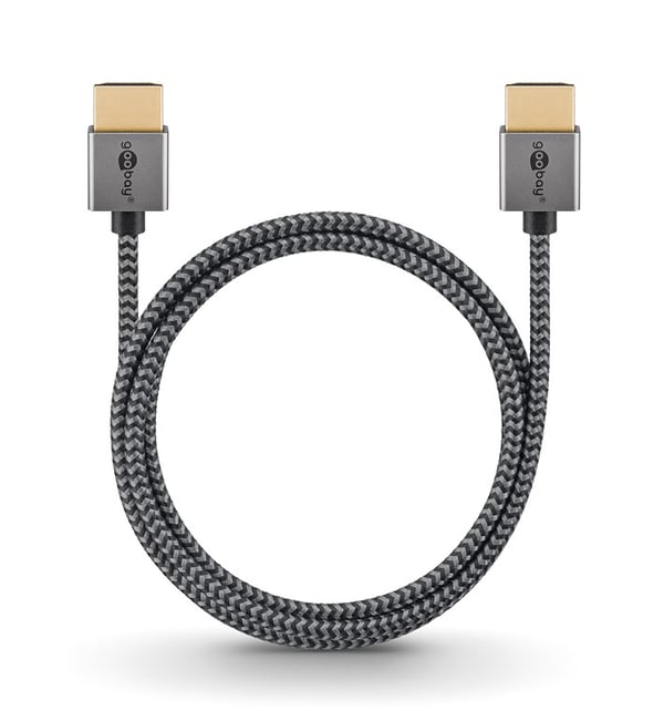 Slim höghastighets HDMI™-kabel med Ethernet