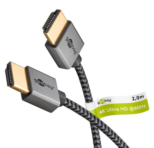 Slank høyhastighets HDMI™-kabel med Ethernet