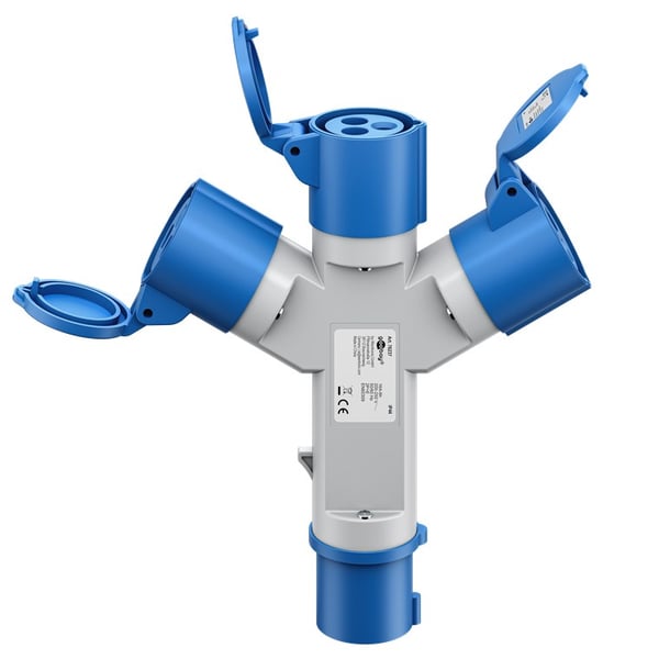 CEE-adapter, CEE-hann til 3x CEE-hunn