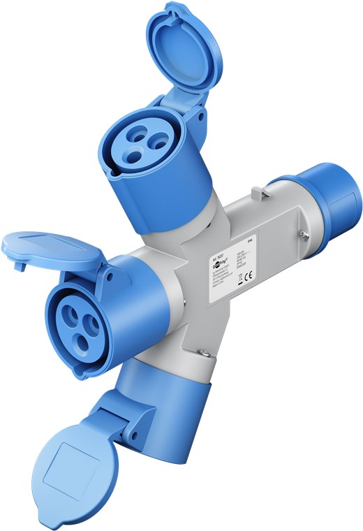 CEE-adapter, CEE hane till 3x CEE hona