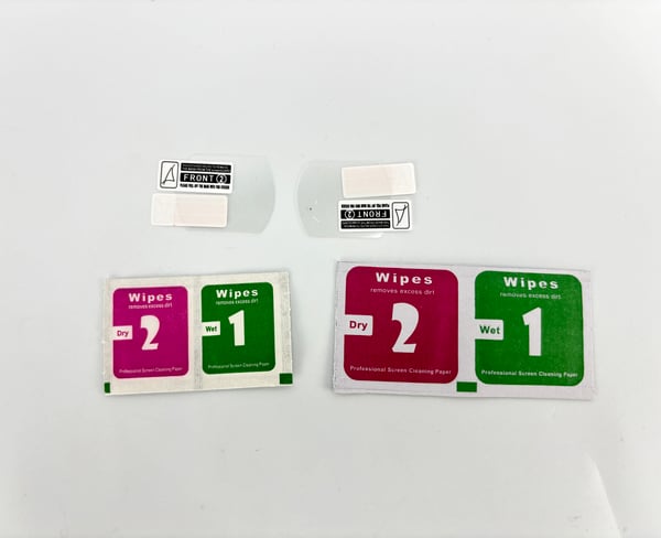 Kirkkaat näytönsuojat Casio B640WC -kelloon (2 kpl)