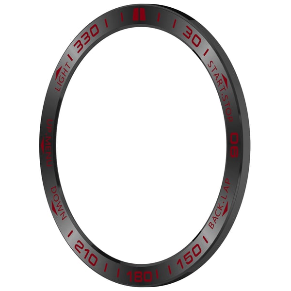 Rustfritt stålramme for Garmin Fenix 8 Multicolor3 Model 3