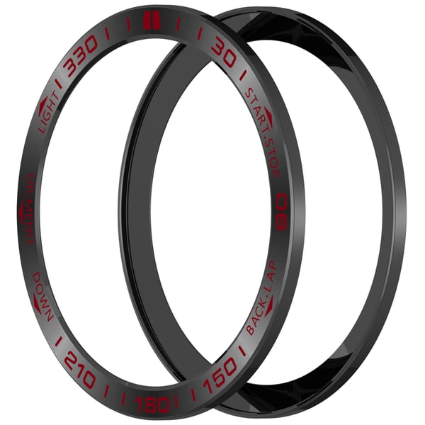 Rustfritt stålramme for Garmin Fenix 8 Multicolor3 Model 3